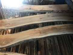 Nussbaum - Schnittholz franz. 54 mm 150 x 18 cm SX Edelholz   